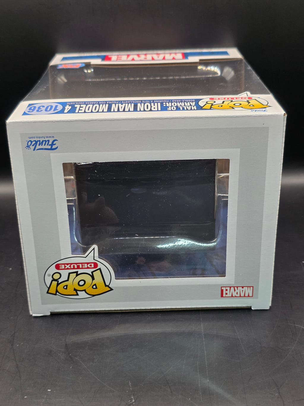 Funko Pop Figure Deluxe Marvel Hall of Armor Iron Man Model 4 PX #1036
