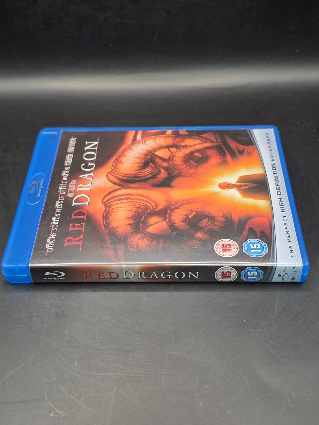 Red Dragon Blu-ray Anthony Hopkins Emily Watson Edward Norton Thomas Harris RB