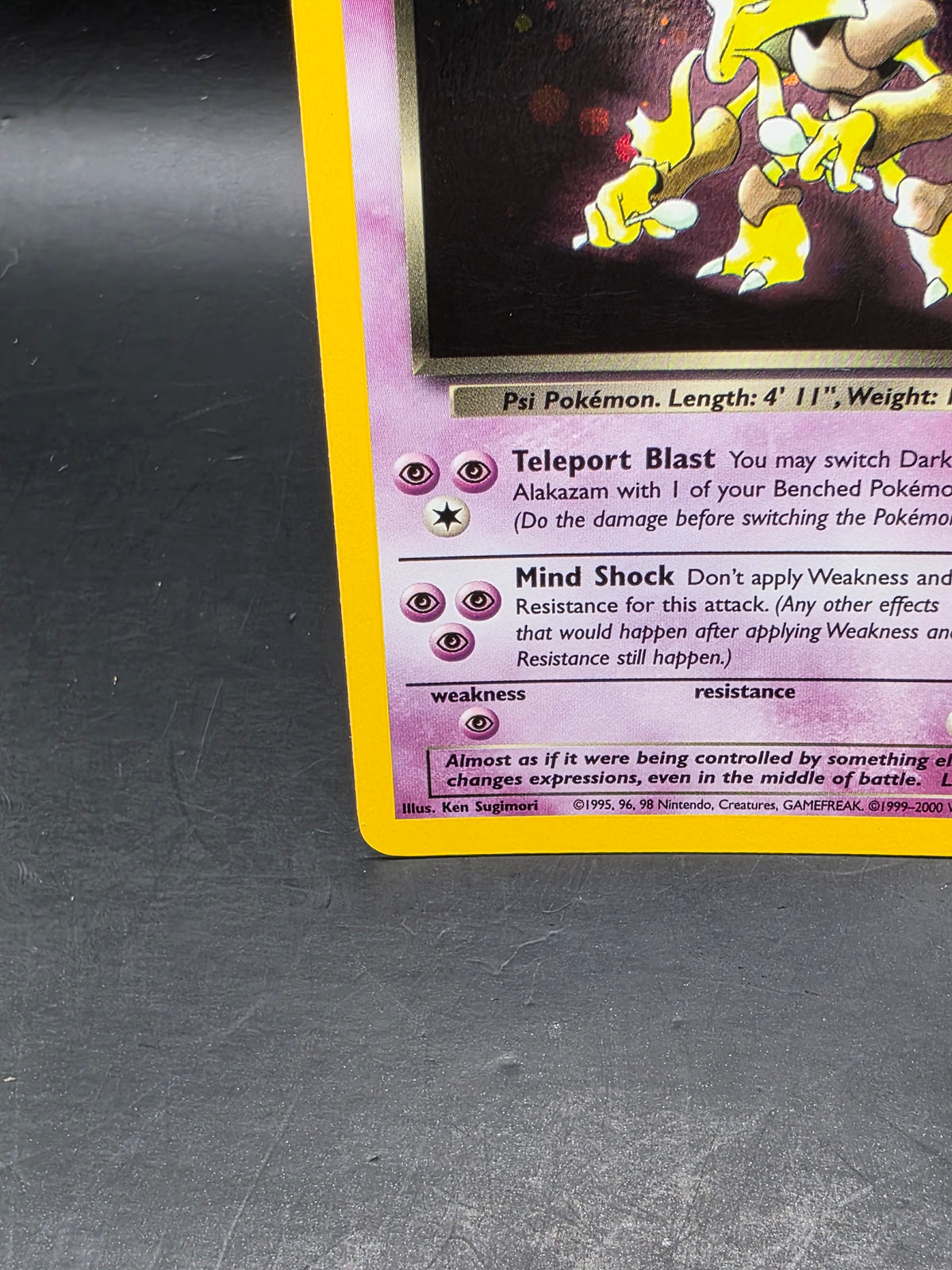 Dark Alakazam 18/82 Non Holo Team Rocket Set Pokémon Card MP