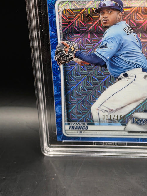 2020 Bowman Chrome Wander Franco Prospects Rookie HGR 9.5 Graded Card