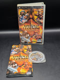 Untold Legends: Brotherhood of the Blade Sony PSP PAL Manual PEGI 12