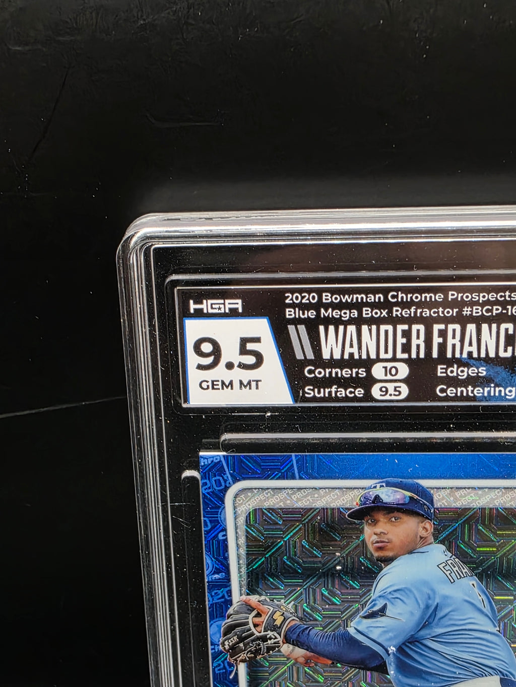 2020 Bowman Chrome Wander Franco Prospects Rookie HGR 9.5 Graded Card