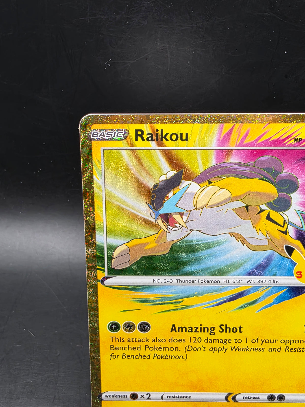 Raikou 050/185 Amazing Rare Holo Vivid Voltage Pokemon TCG
