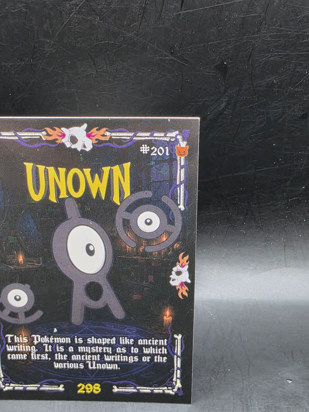 UNOWN - POKEMON PRISMA HALLOWEEN RARE CCG HOLO LP