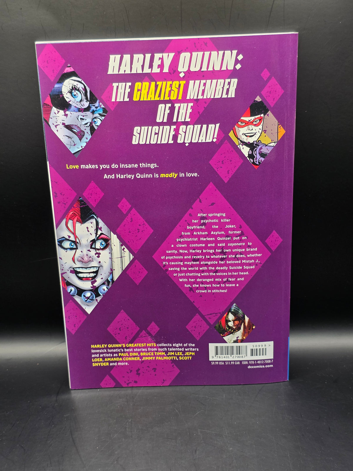 DC HARLEY QUINN'S GREATEST HITS GRAPHIC NOVEL