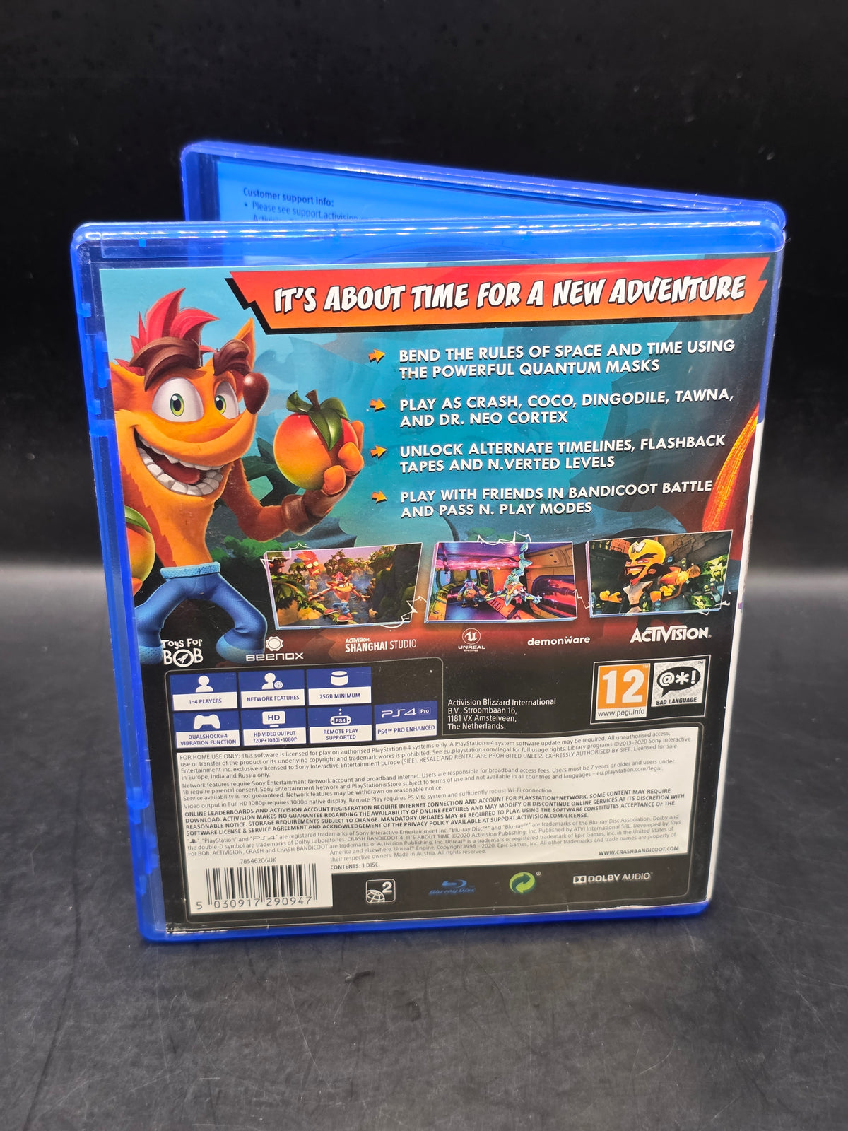 Crash Bandicoot 4: It's About Time Sony PlayStation 4