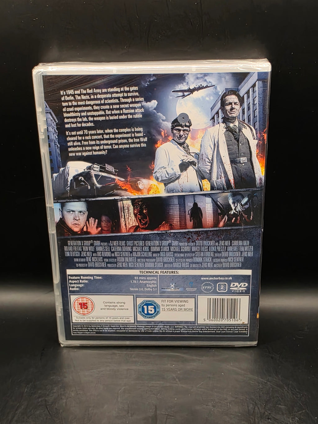 IRON WOLF - DVD (2014) - NEW SEALED