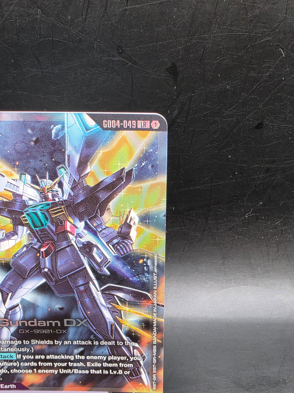 Bandai Gundam DX GD04-049 LR Unit Holo English Gundam Card Game