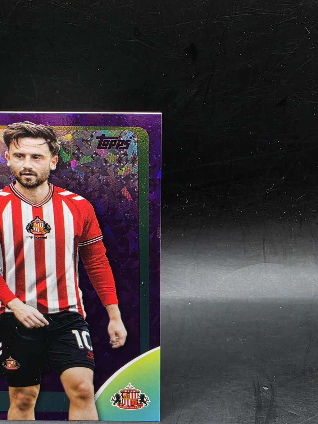 Topps Premier League 2025/26 Patrick Roberts /199 Sparkle Parallel Sunderland