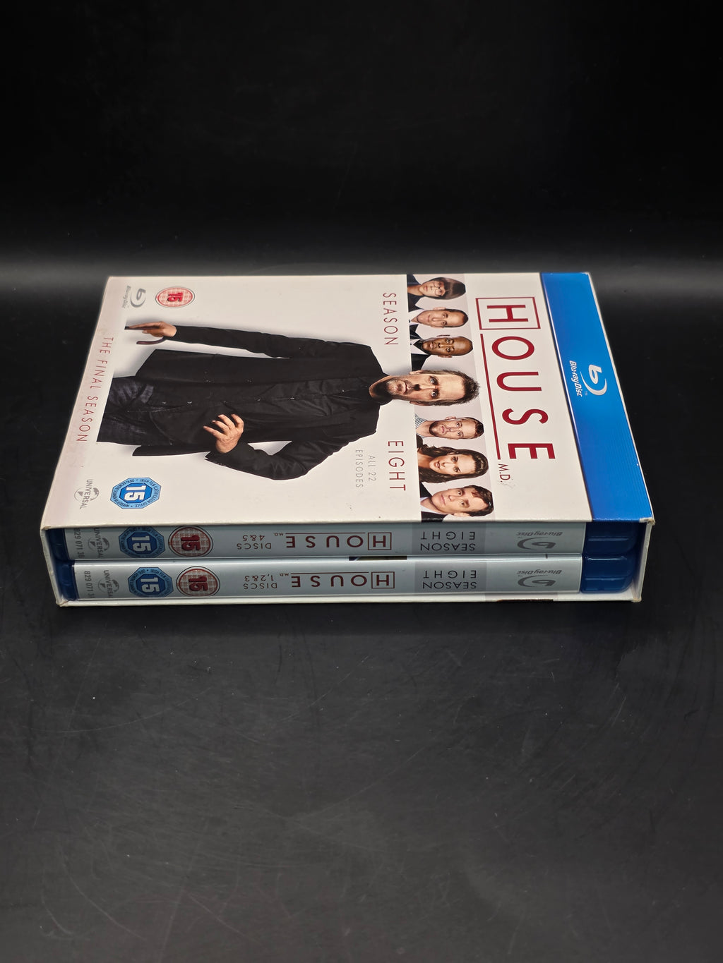 House Season 8 Blu-ray 2012 Starring Hugh Laurie