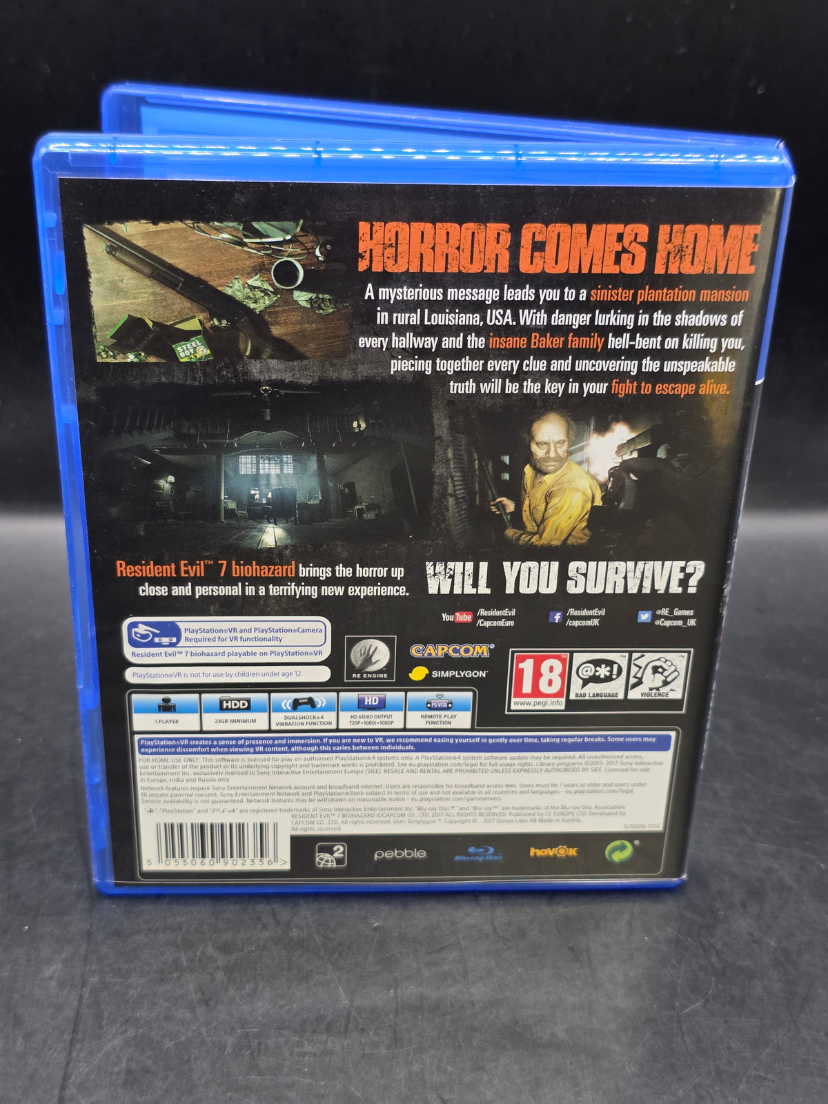 Resident Evil VII: Biohazard - Sony PlayStation 4 - PS4