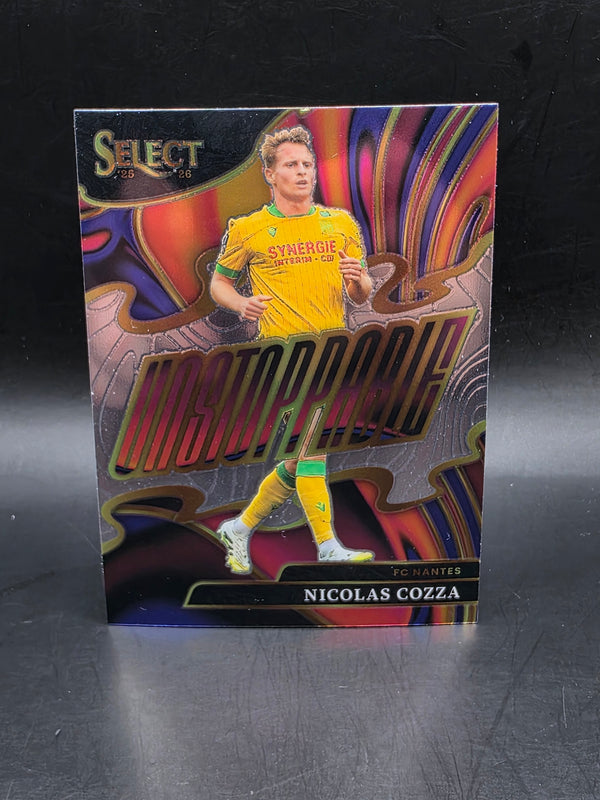 2025-26 Panini Select Ligue 1 Nicolas Cozza FC Nantes Unstoppable #13