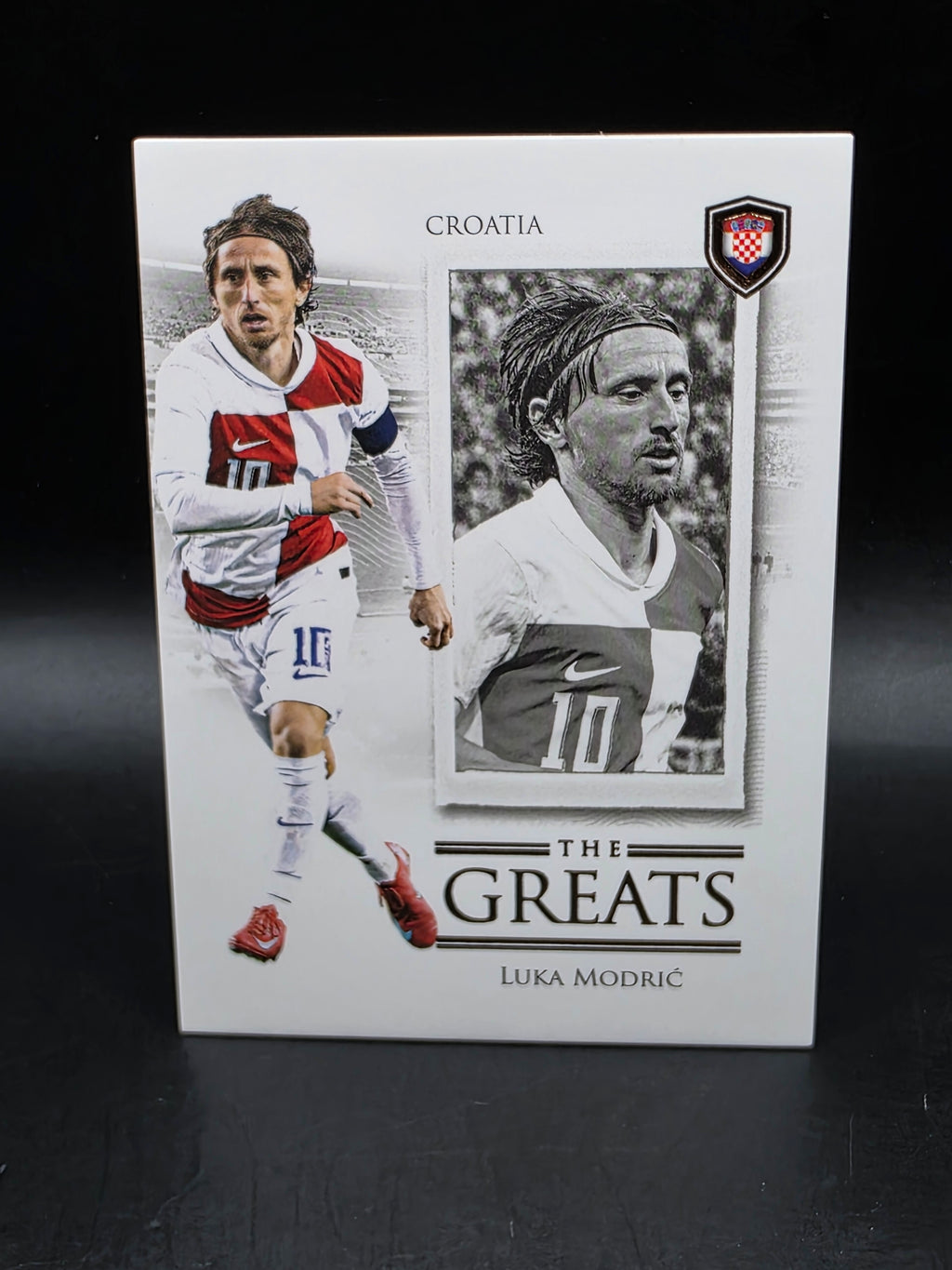Futera Unqiue #113 2025 Luka Modrić The Greats Base Football Card