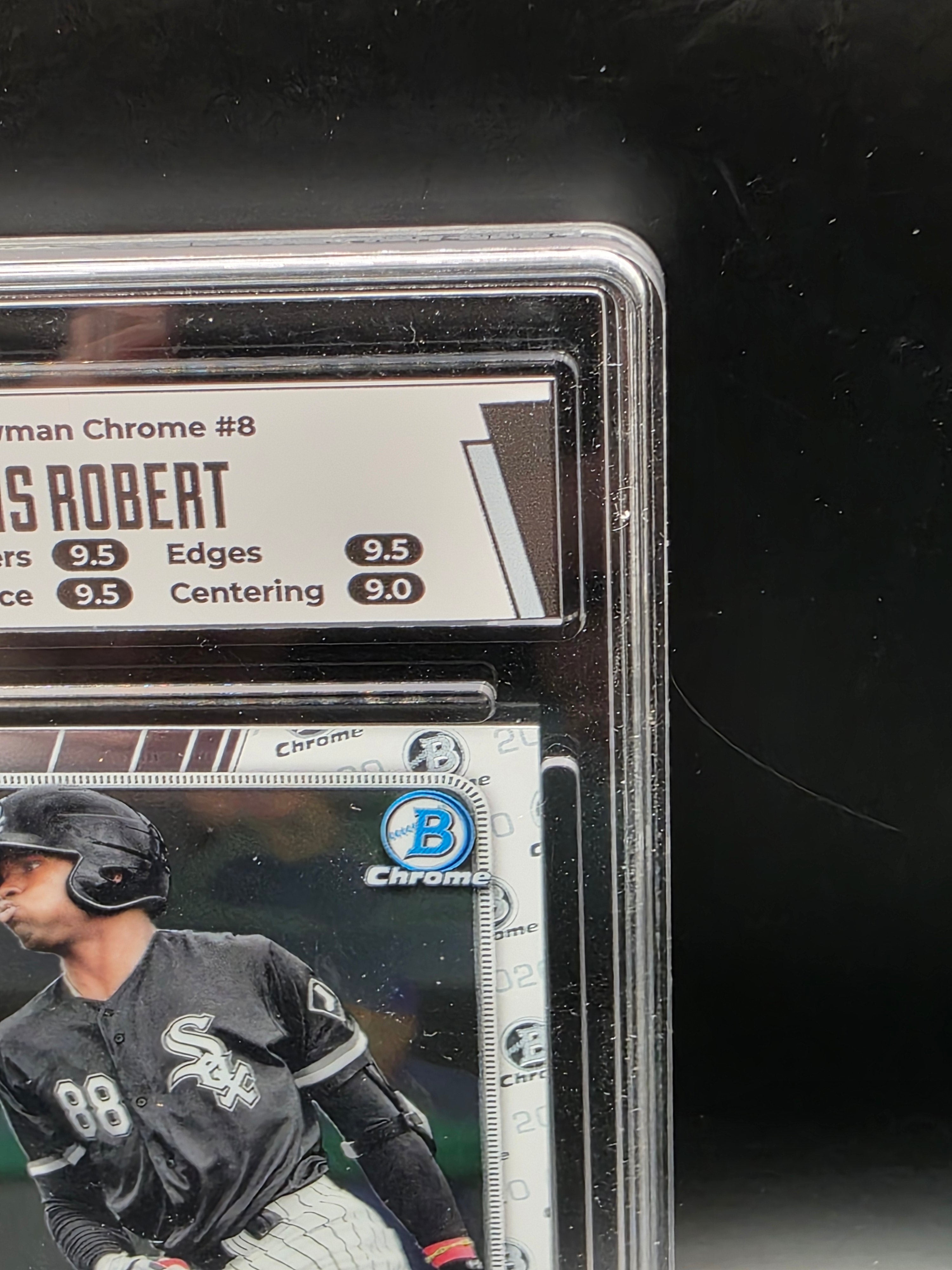 Luis Robert #8 RC - Bowman Chrome 2020 - HGR 9.5 Gem Mint Graded Card