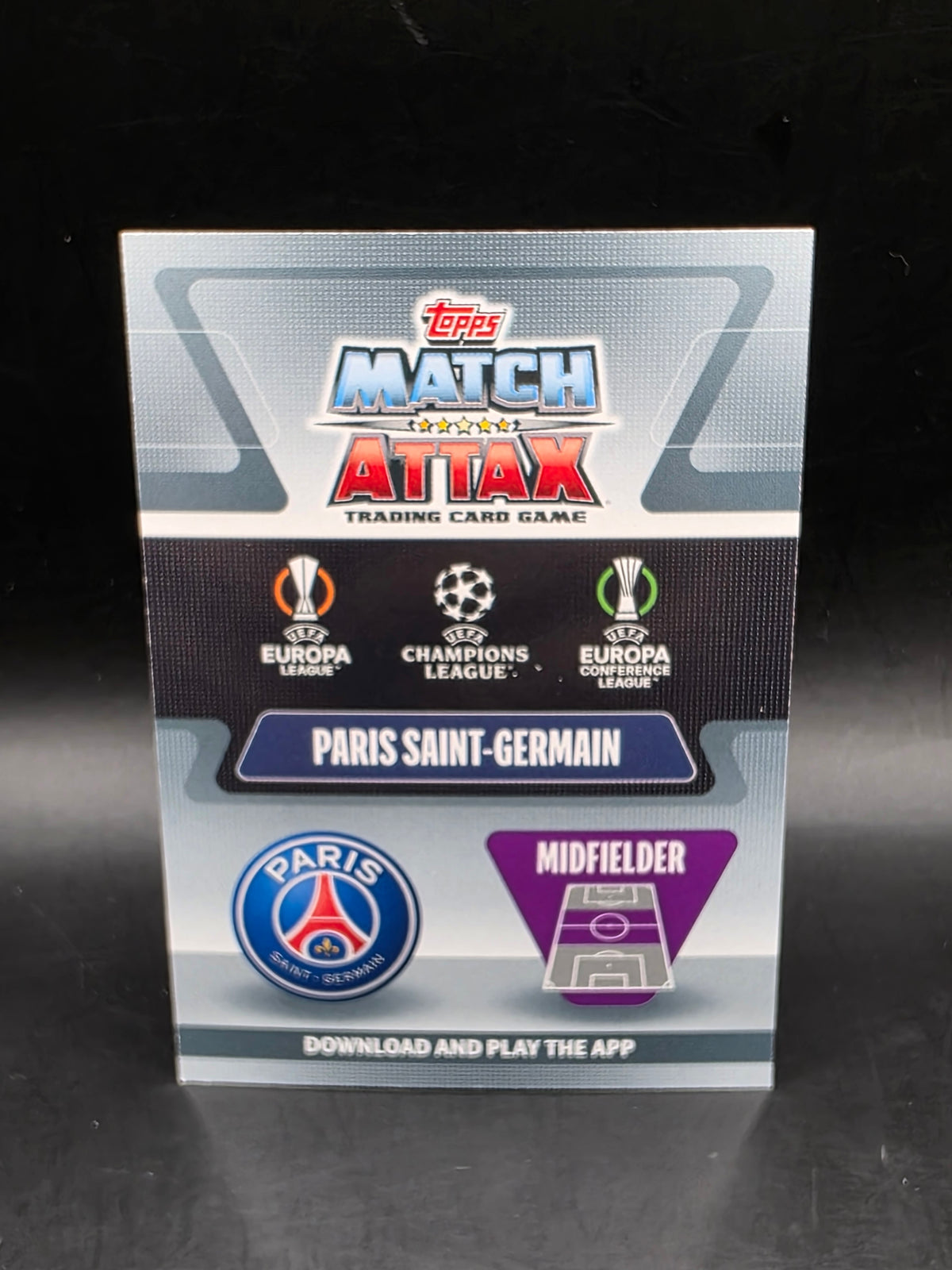 Match Attax 21/22 Paredes Paris Saint-Germain PSG 146 Crystal 2021/2022