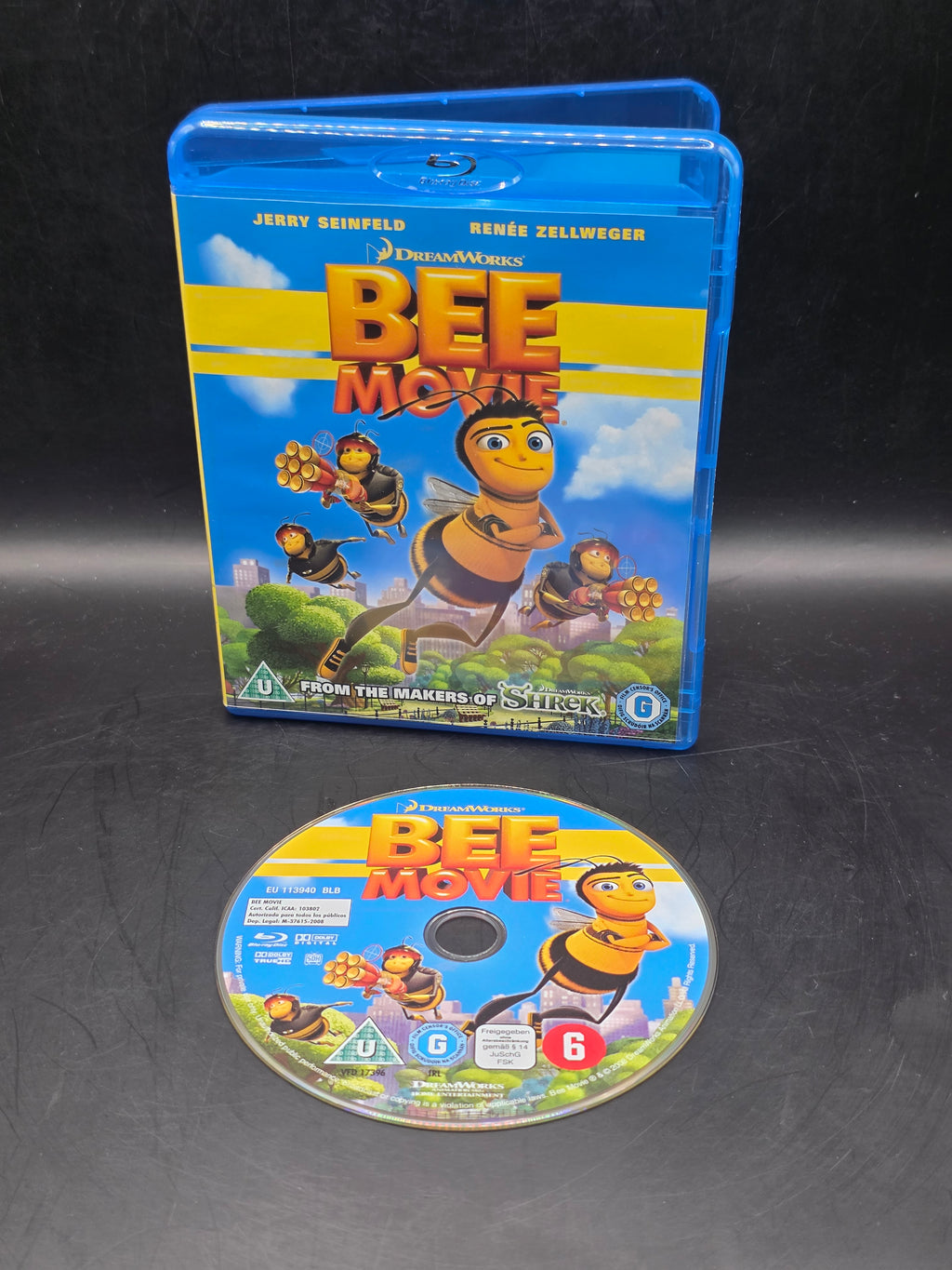 BEE MOVIE.  - BLU-RAY FILM. ANIMATION. (2008)