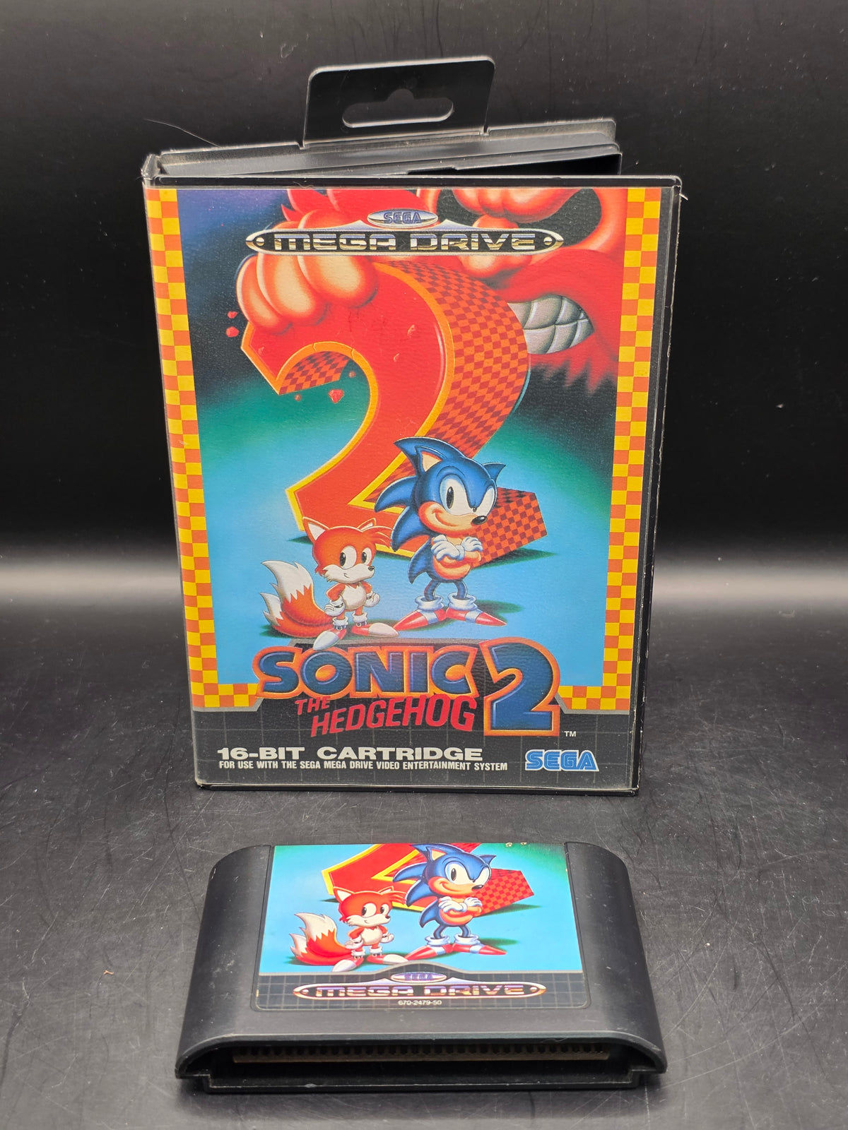 Sonic The Hedgehog 2 Sega Mega Drive Game