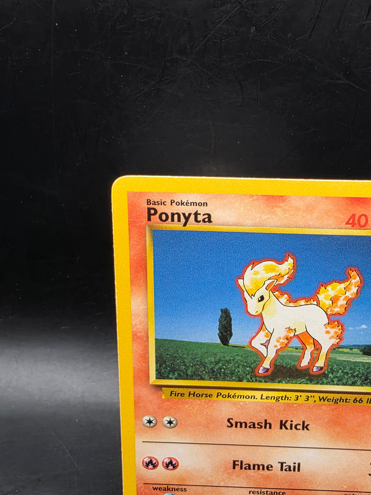Ponyta 60/130 Base Set 2 - Non-Holo Common - Light Play Pokémon TCG 2000