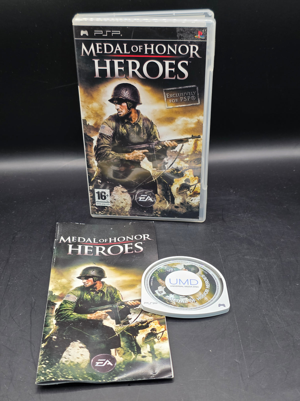 Medal of Honor: Heroes Sony PSP Complete With Manual