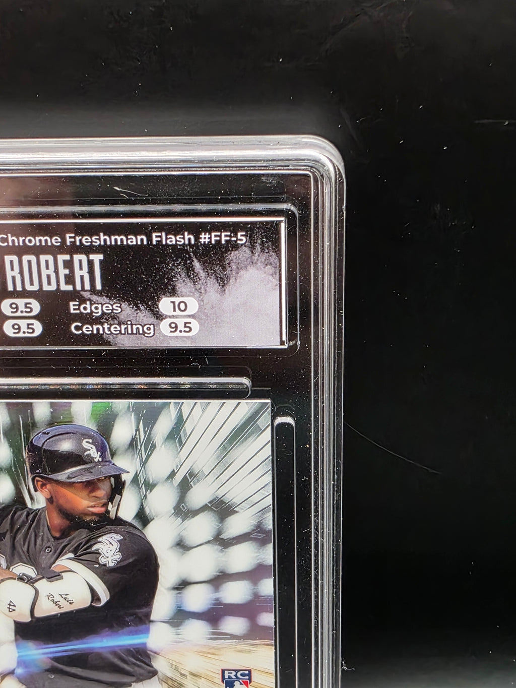 LUIS ROBERT 2020 TOPPS CHROME FRESHMAN FLASH ROOKIE RC HGR Graded 9.5 Gem Mint