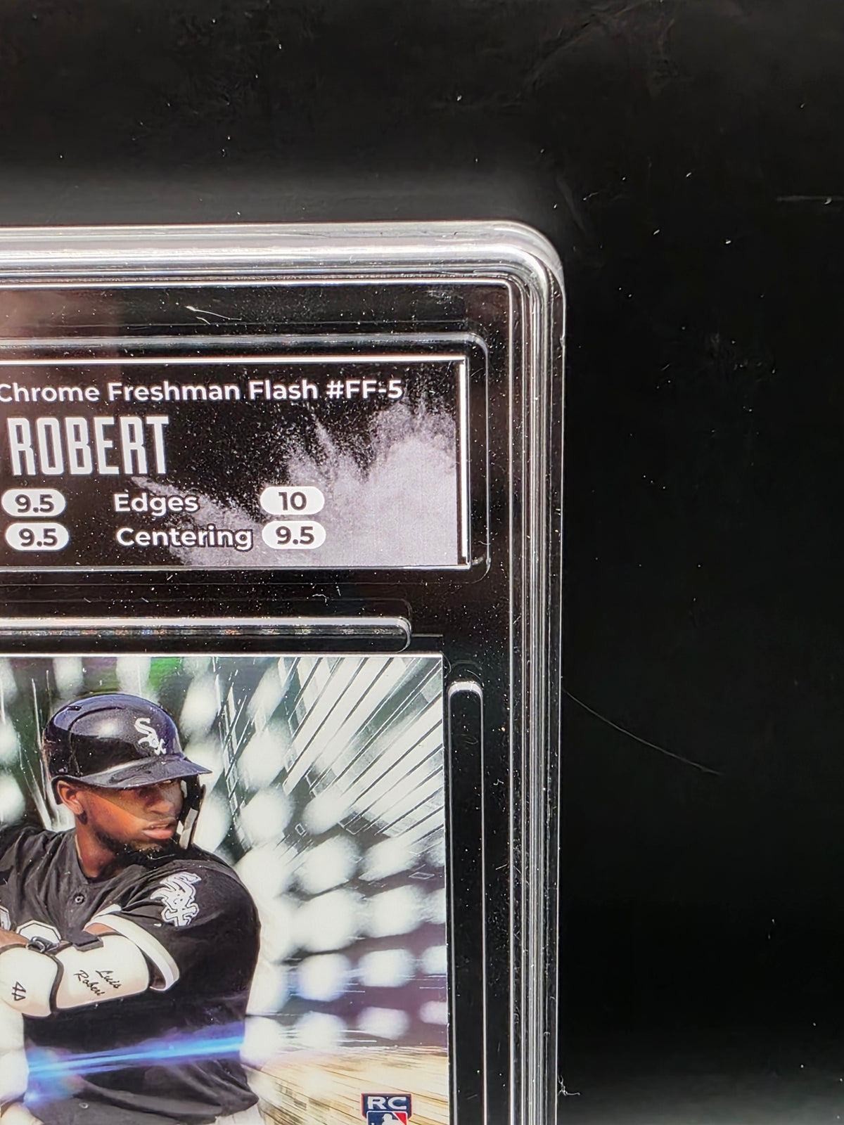 LUIS ROBERT 2020 TOPPS CHROME FRESHMAN FLASH ROOKIE RC HGR Graded 9.5 Gem Mint