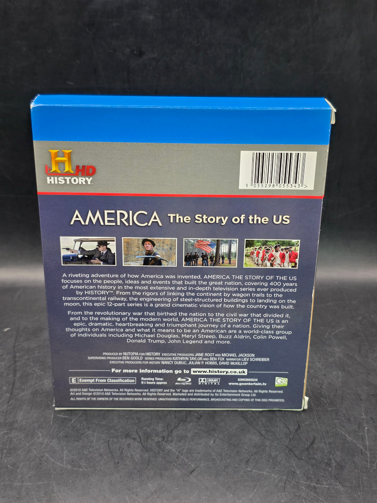 America: The Story of the US Blu-ray (2010) Jane Root cert E 3 discs Great Value