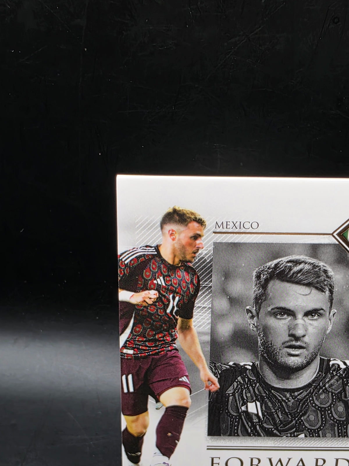Futera Unique 2025 Santiago Gimenez Parallel Mexico AC Milan #066