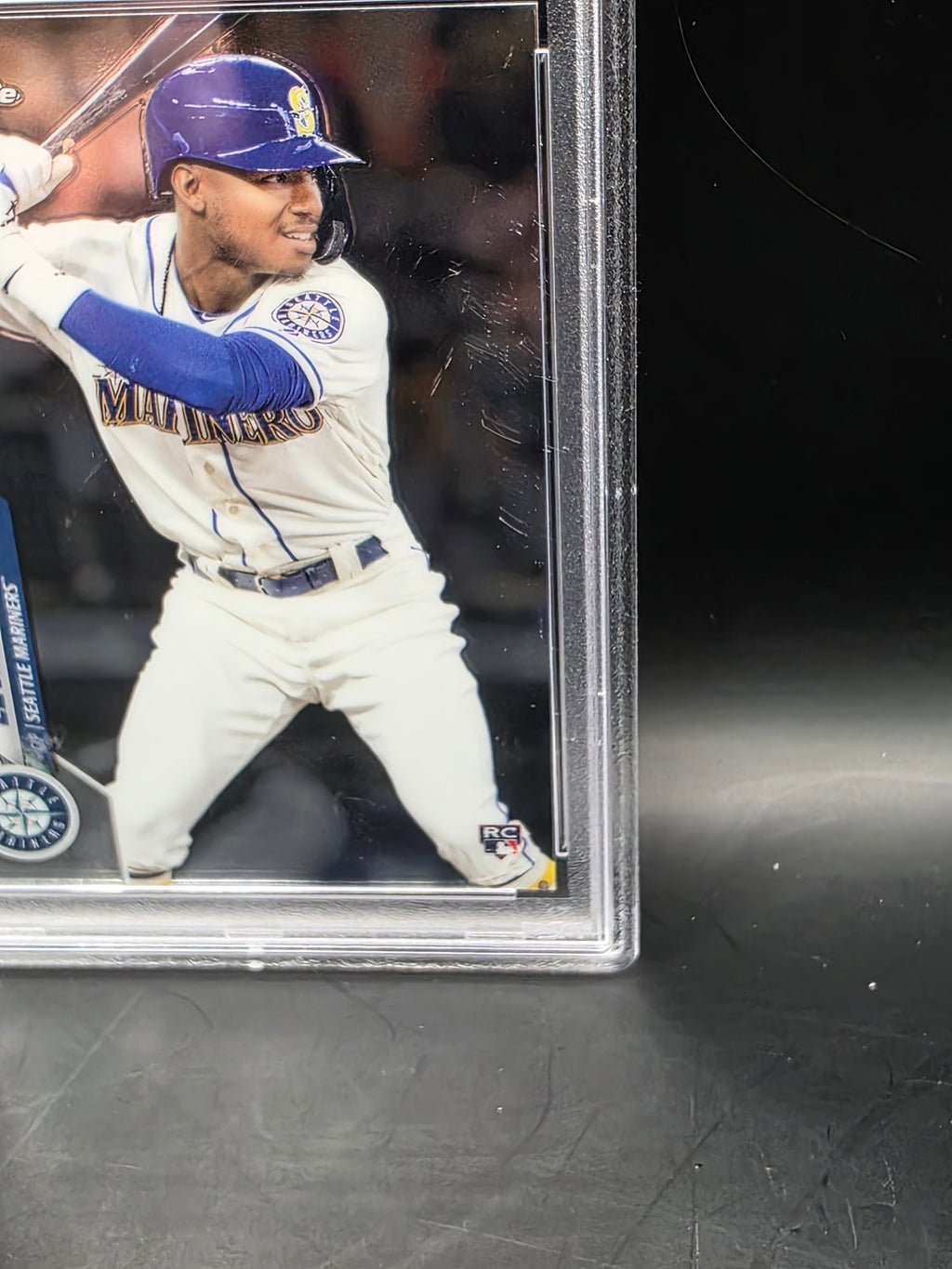 2020 Topps Chrome #186 Kyle Lewis PSA 10 RC Rookie Seattle Mariners