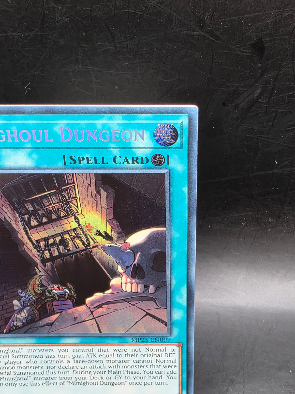 MP25-EN097 Mimighoul Dungeon : Prismatic Secret Rare Card : 1st Edition YuGiOh