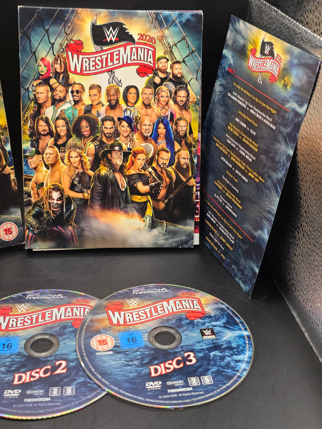 Wrestlemania 36 DVD Boxset - 3 disc