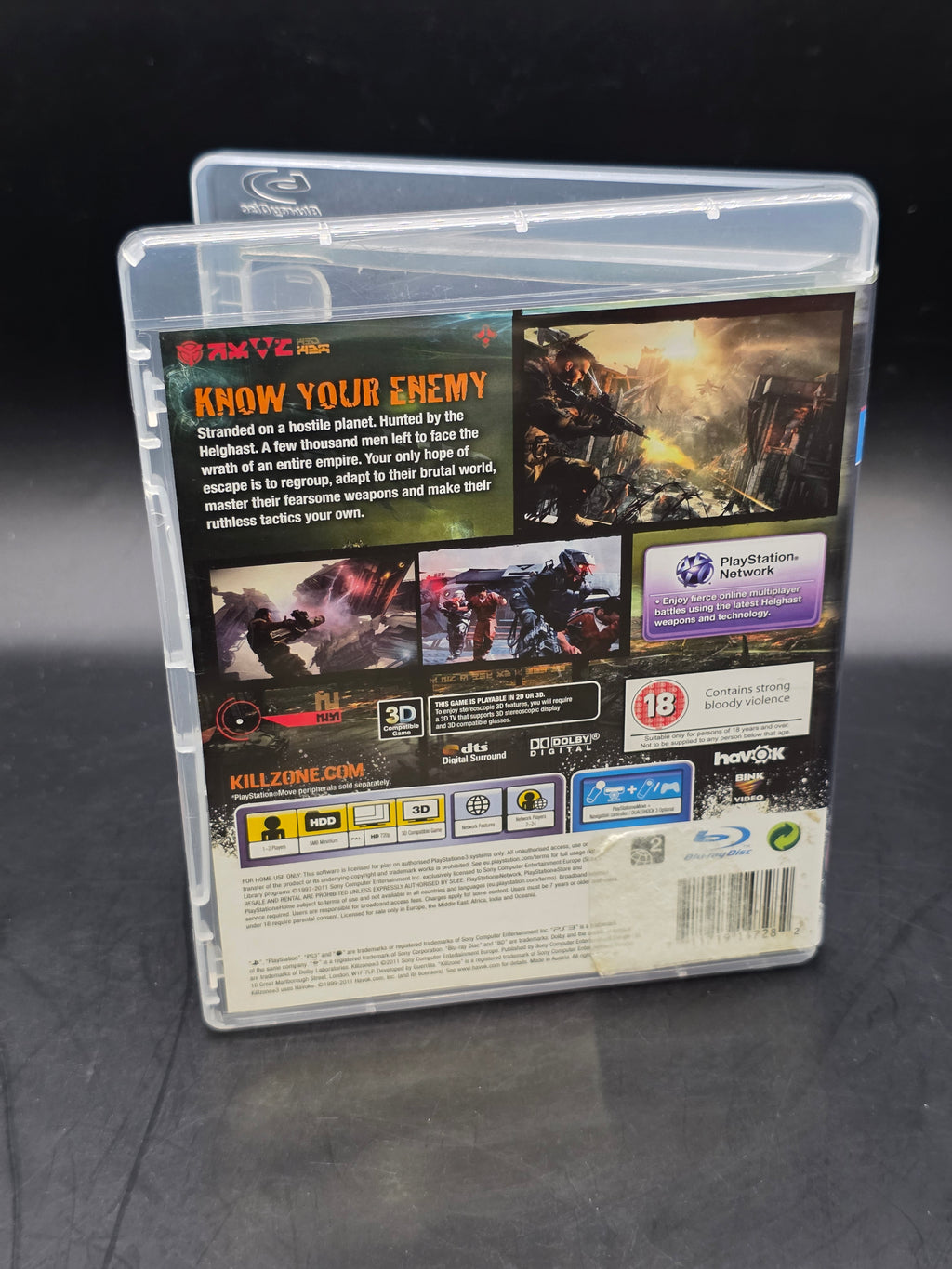Killzone 3 – PlayStation 3/PS3 – Complete with Manual