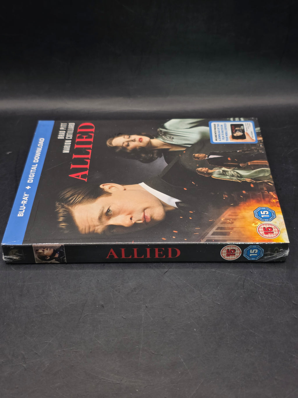 Allied Blu-ray DVD Brad Pitt ⭐️ Brand New & Sealed