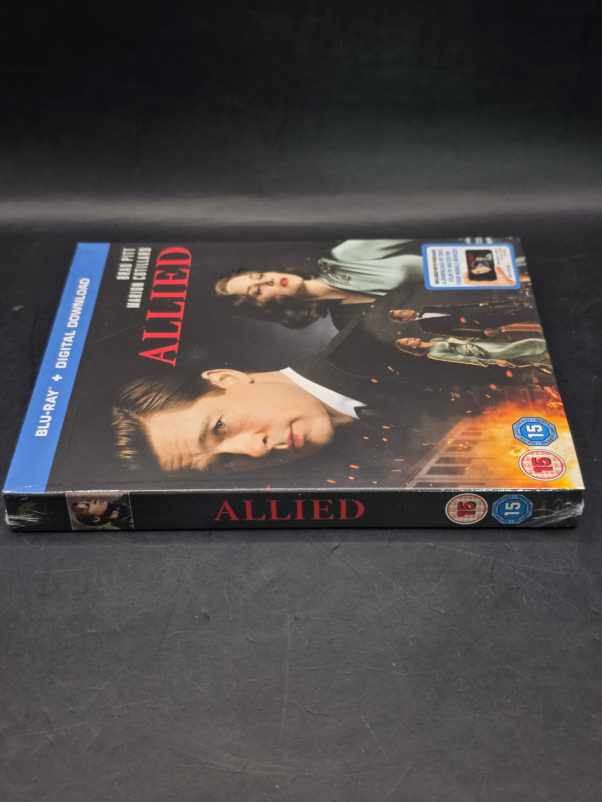 Allied Blu-ray DVD Brad Pitt ⭐️ Brand New & Sealed