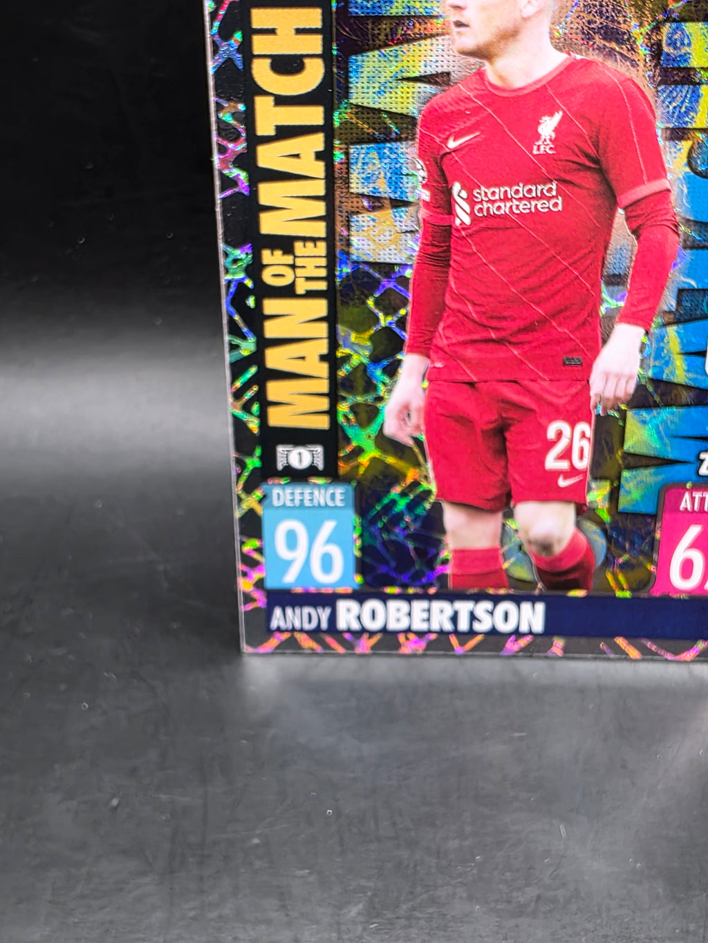 Match Attax  21/22 "ANDY ROBERTSON" #391 Man of the Match Trading Card