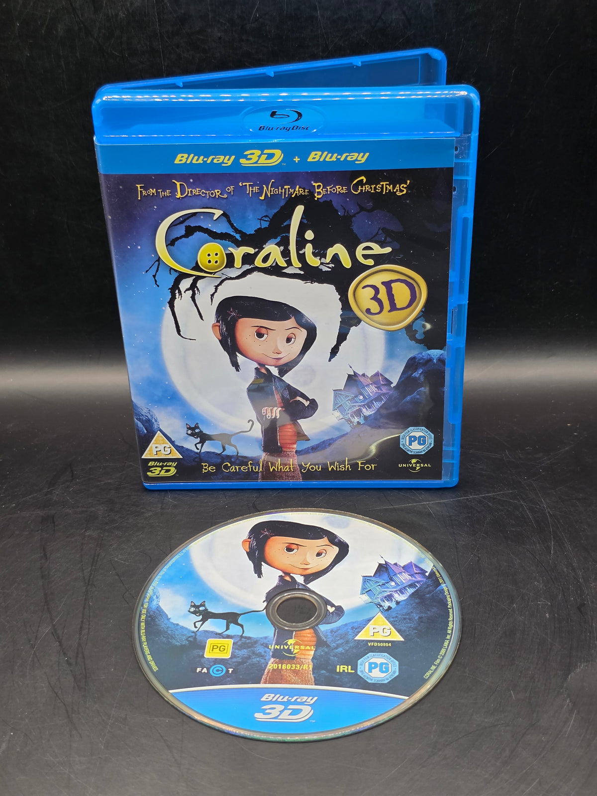 Coraline 3D Blu Ray