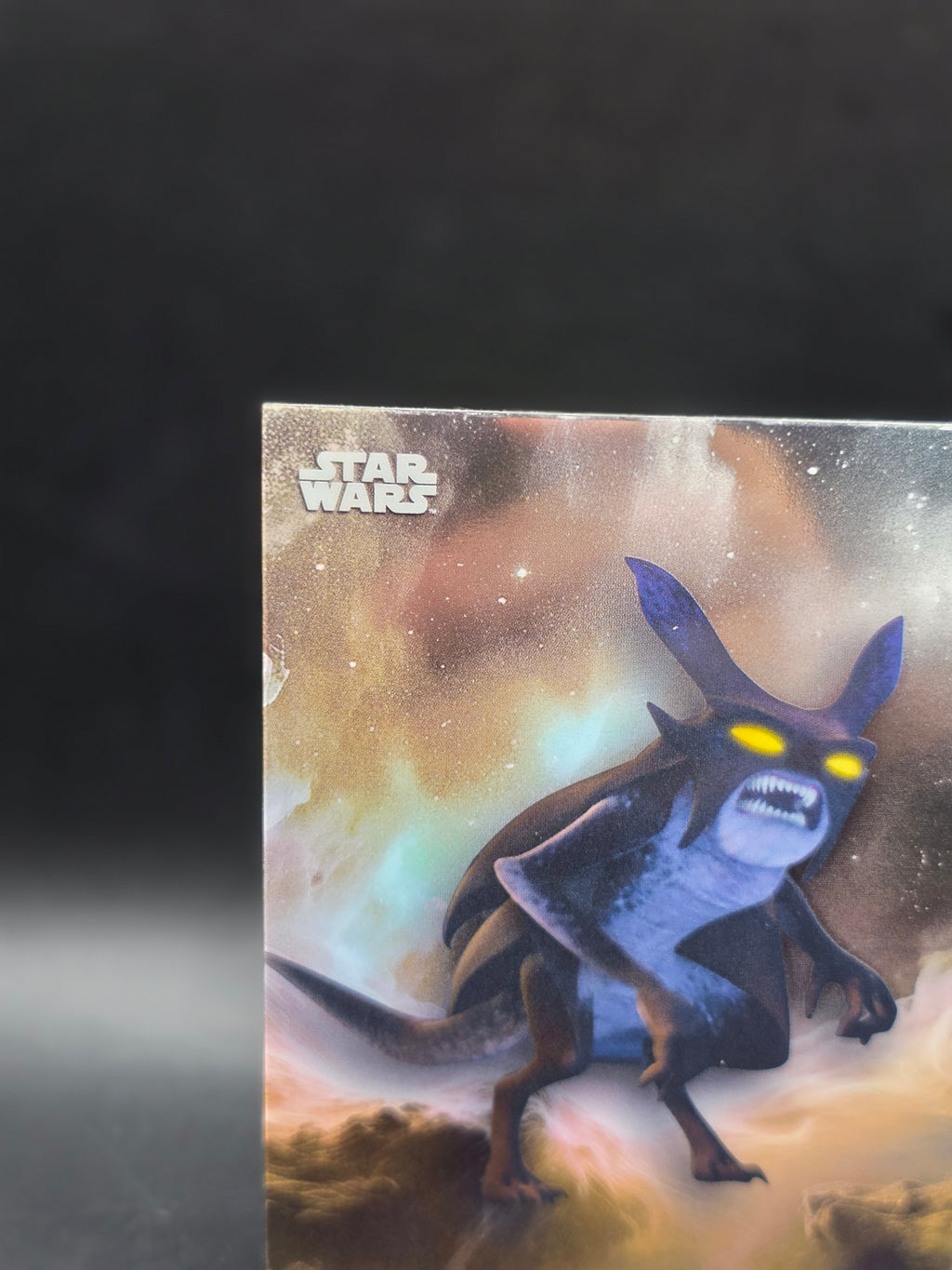 2025 Topps Star Wars Chrome - Ray Wave Parallel Base Card #118  (Fyrnock)