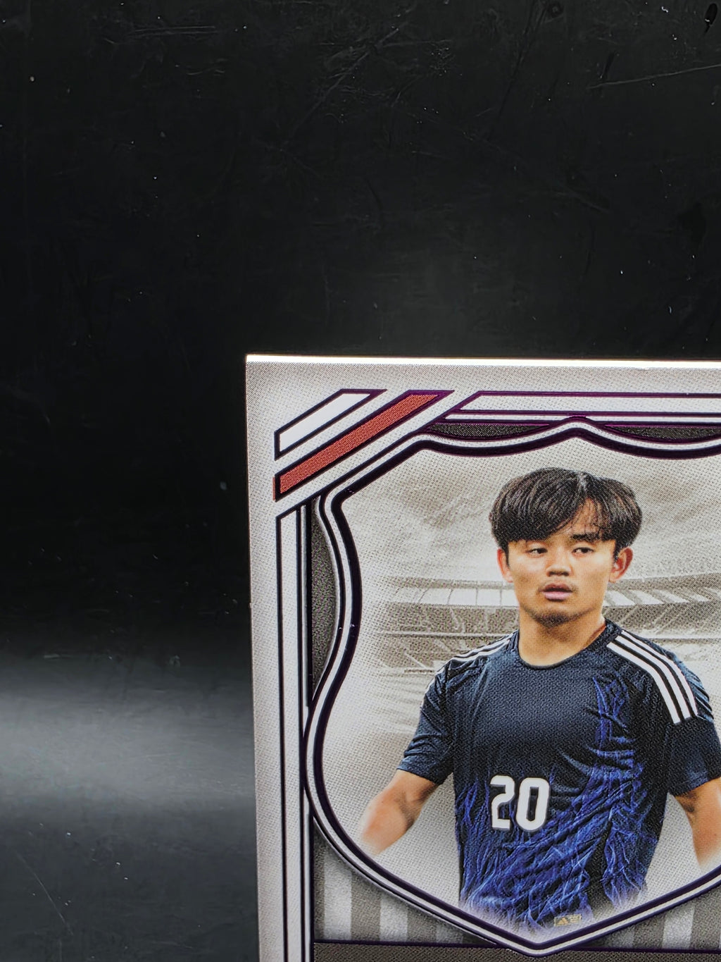 Takefusa Kubo 17/29 Futera Unique Heritage Parallel Football Card