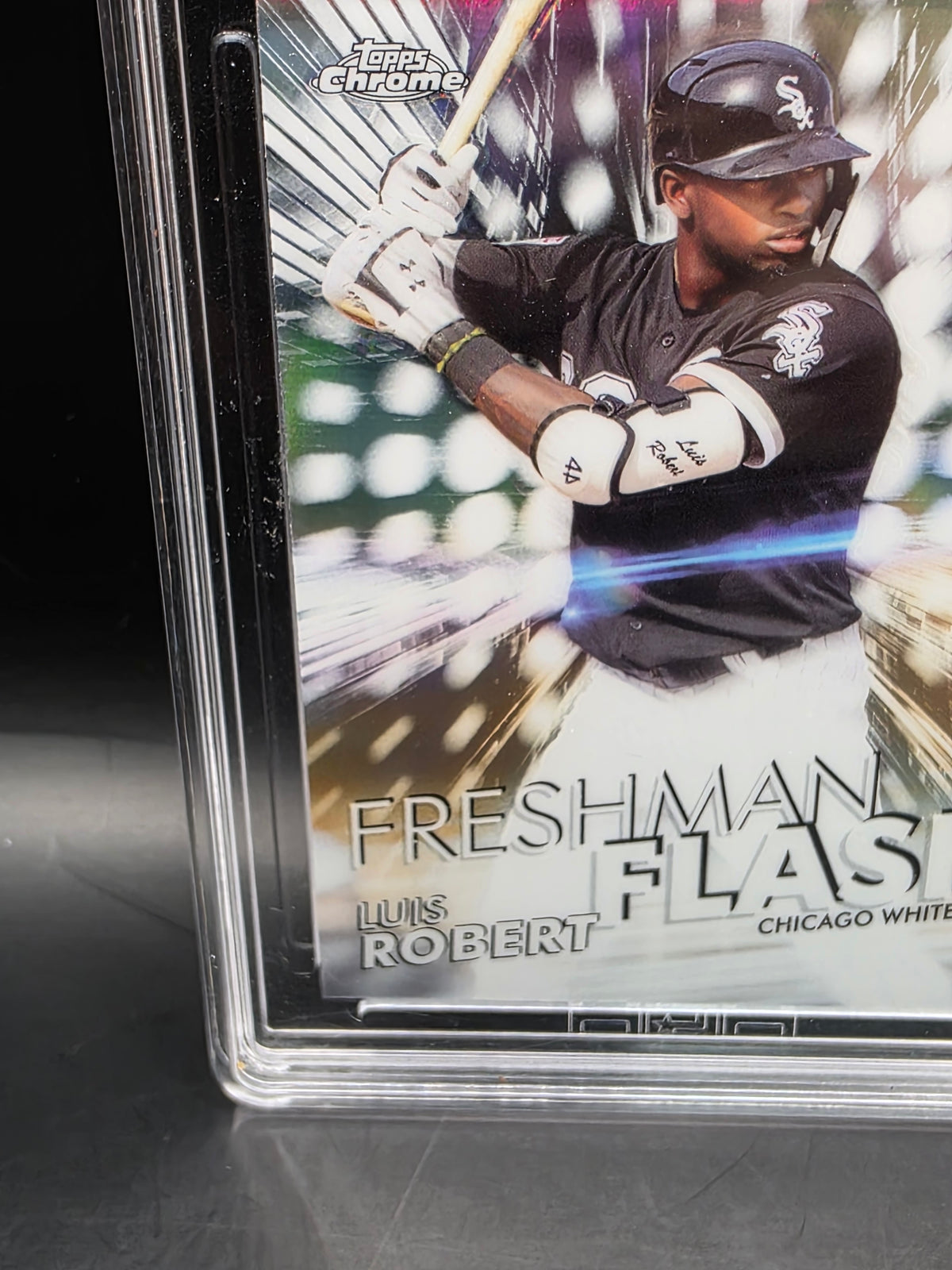 LUIS ROBERT 2020 TOPPS CHROME FRESHMAN FLASH ROOKIE RC HGR Graded 9.5 Gem Mint