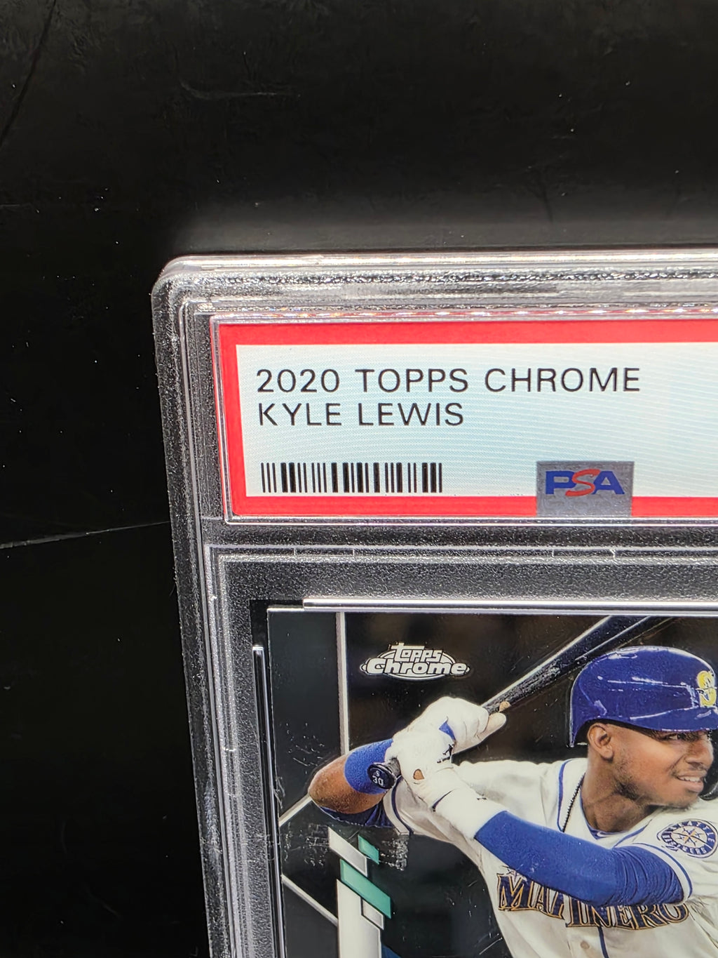 2020 Topps Chrome #186 Kyle Lewis PSA 10 RC Rookie Seattle Mariners