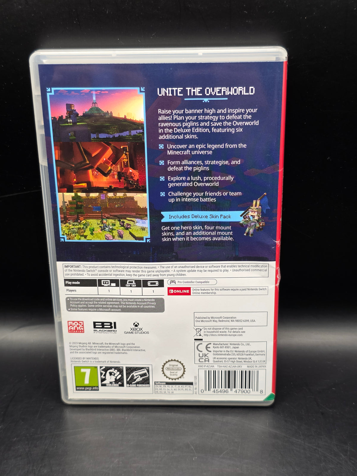 Minecraft Legends Deluxe Edition - Nintendo Switch Game