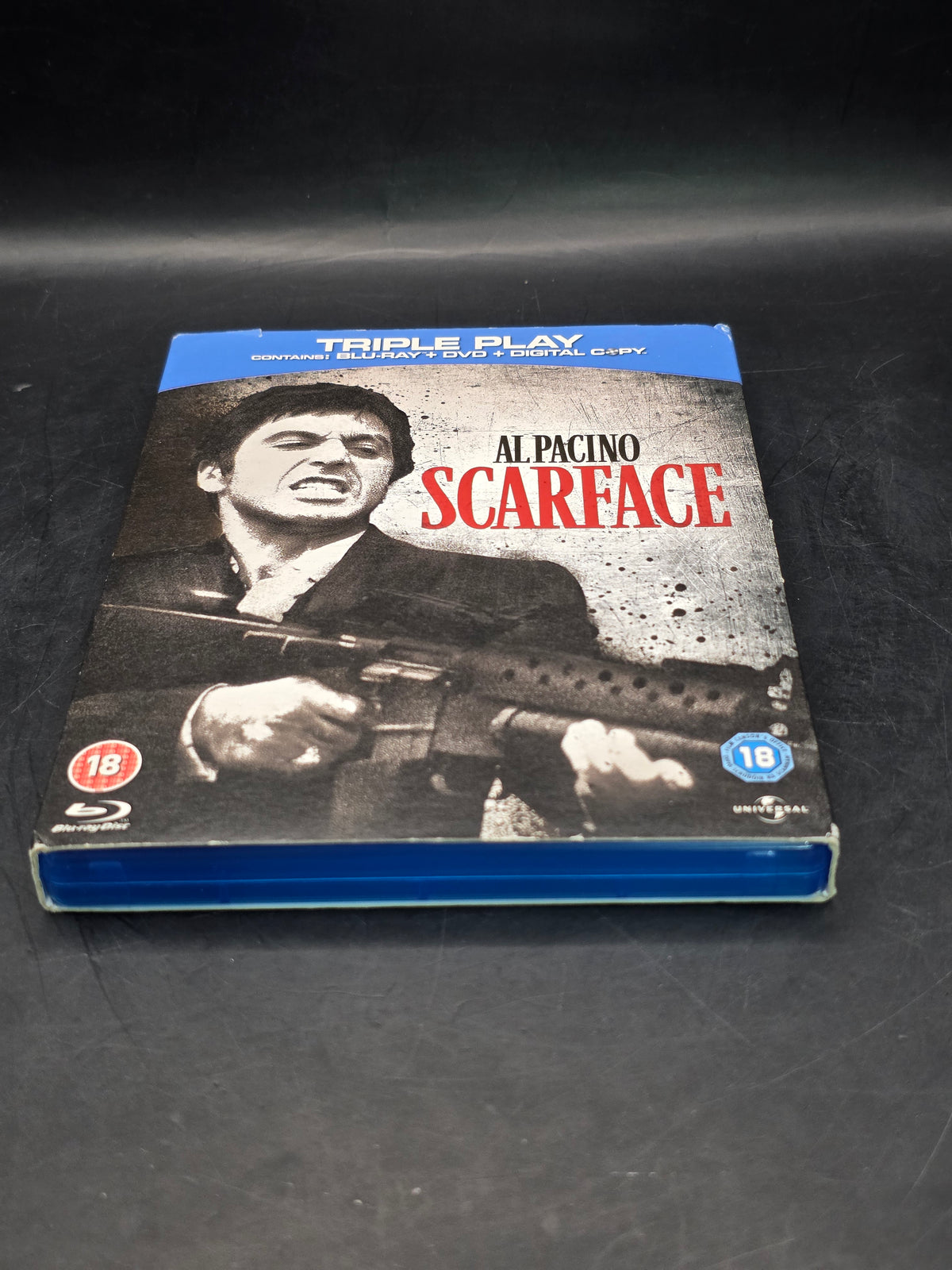 Al Pacino Scarface Triple Play DVD Blu Ray And Digital
