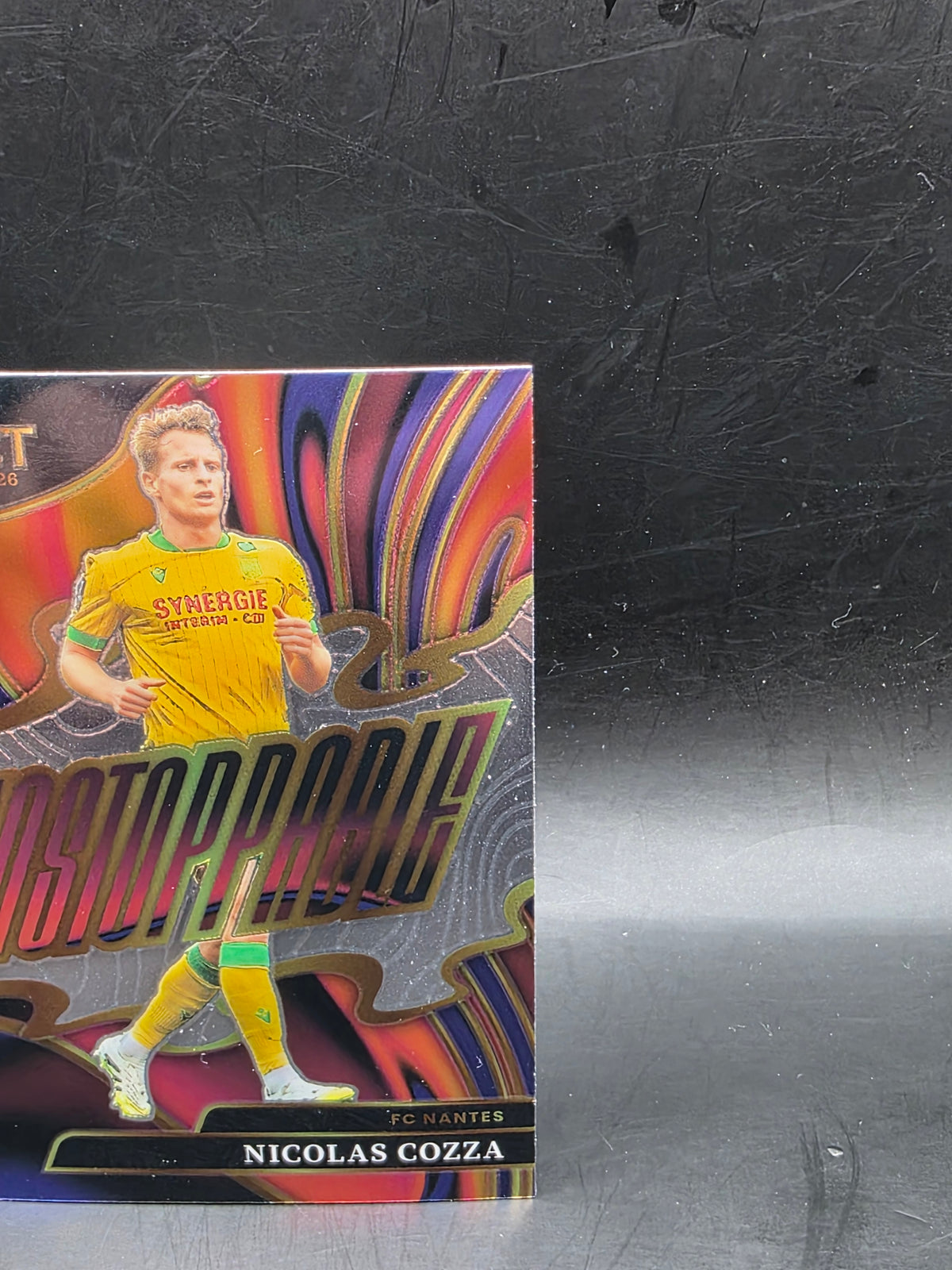 2025-26 Panini Select Ligue 1 Nicolas Cozza FC Nantes Unstoppable #13