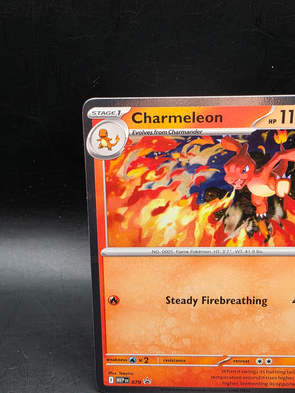 Charmeleon - MEP 079 - Mega Evolution Black Star Promo - Pokémon TCG
