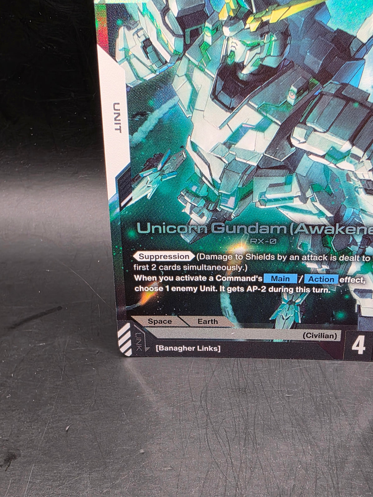 Unicorn Gundam (Awakened) - GD04-066 Phantom Aria LR - Gundam TCG
