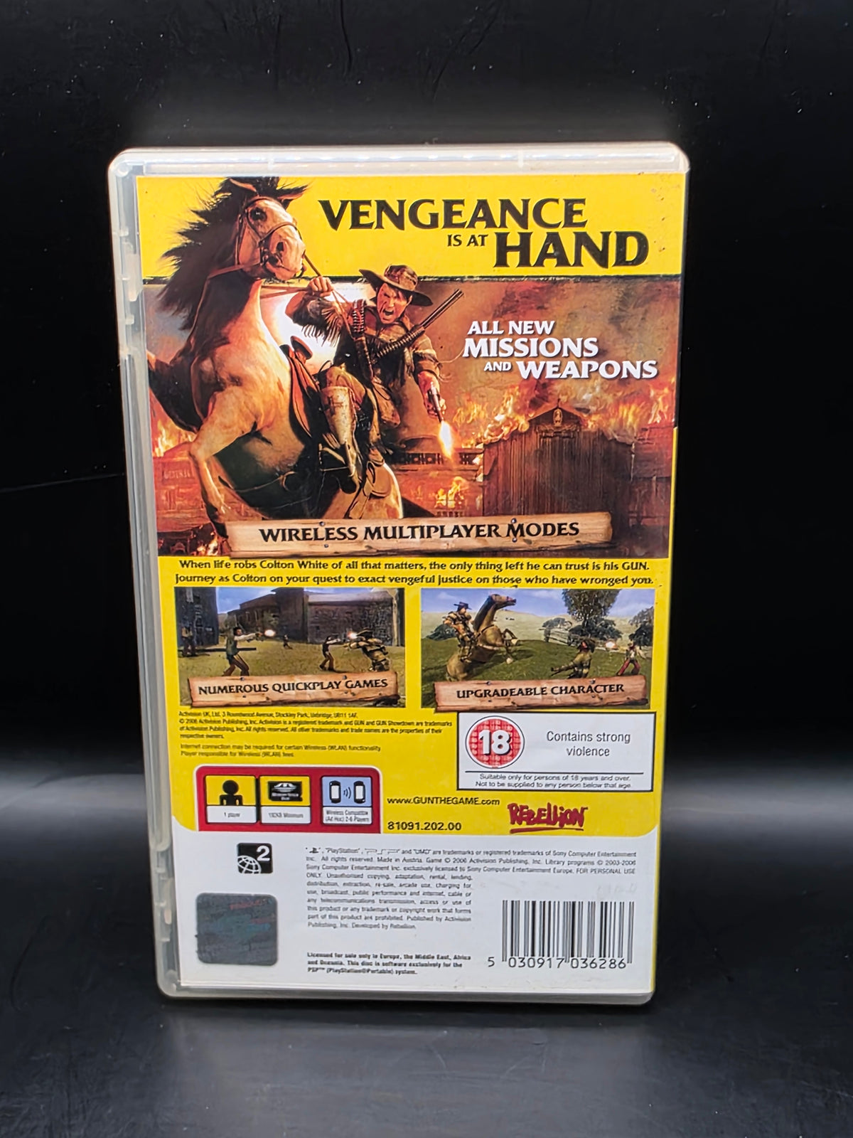 Gun: Showdown - UK Sony PSP Game Fully Boxed and complete with Instructions.