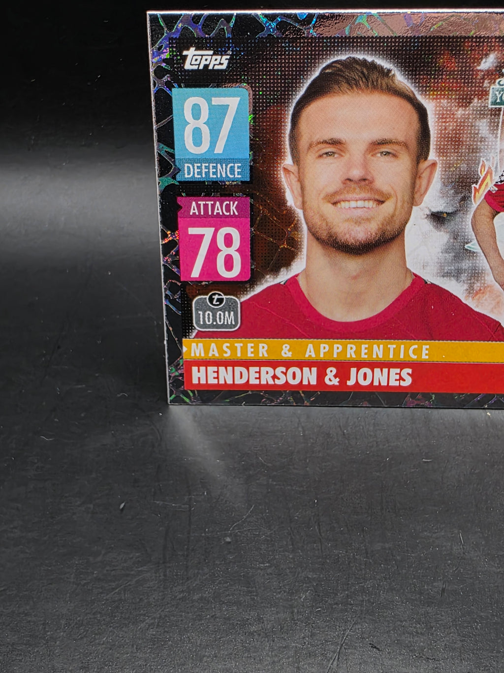 Topps Match Attax Champions League 21/22 M & A No. 418 Henderson & Jones