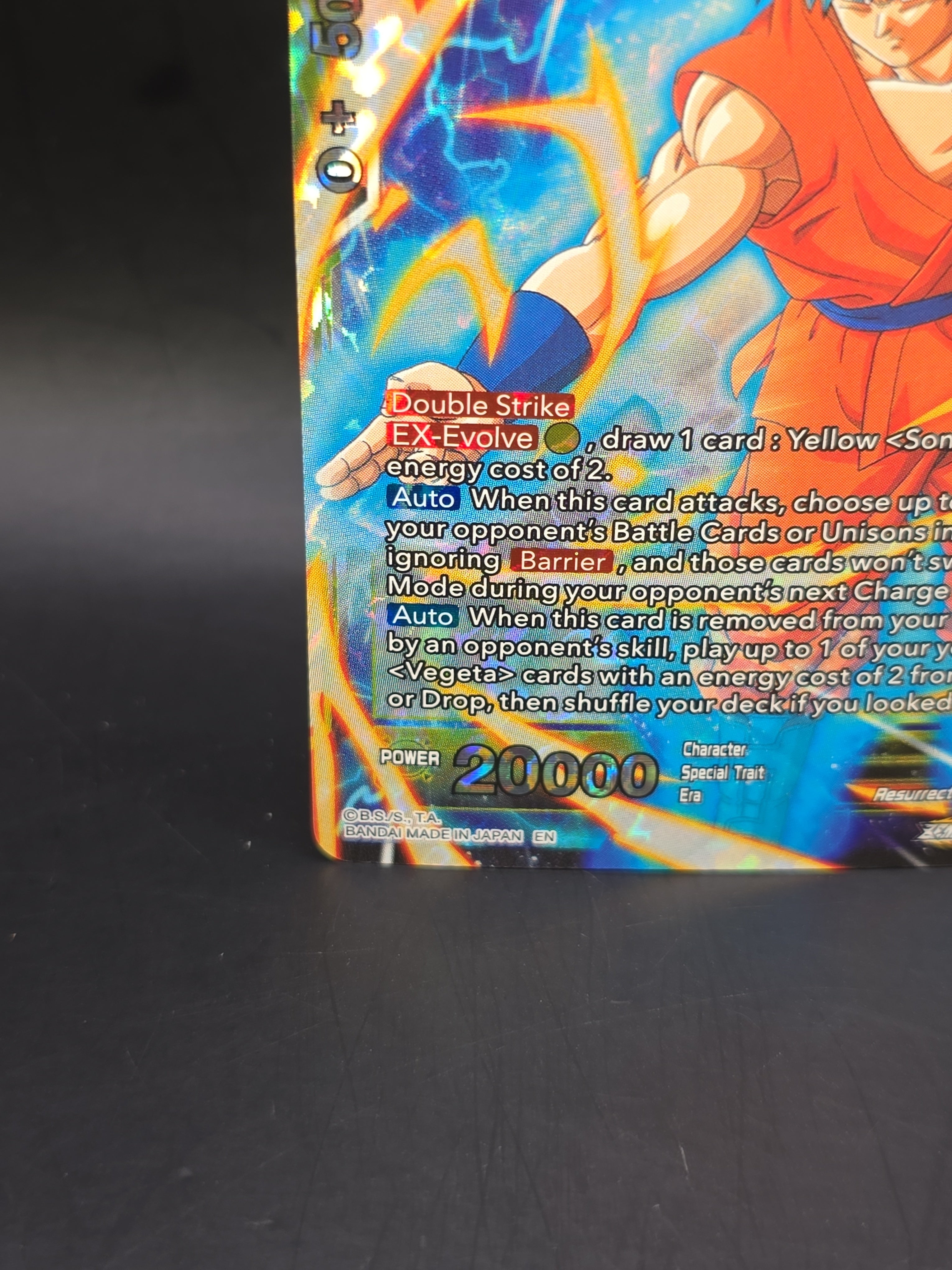 Dragon Ball Super TCG SSB Son Goku, Results Of Godly Training P-497 PR PROMO M/NM