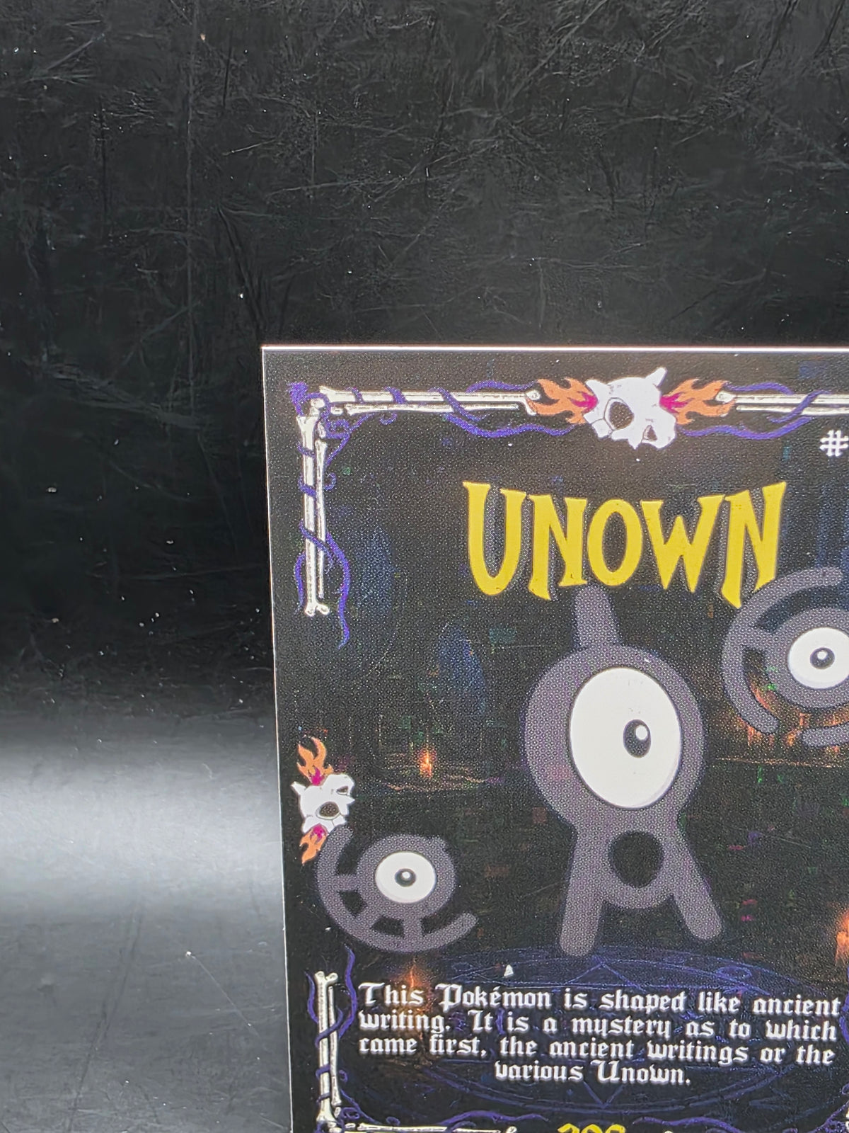 UNOWN - POKEMON PRISMA HALLOWEEN RARE CCG HOLO LP
