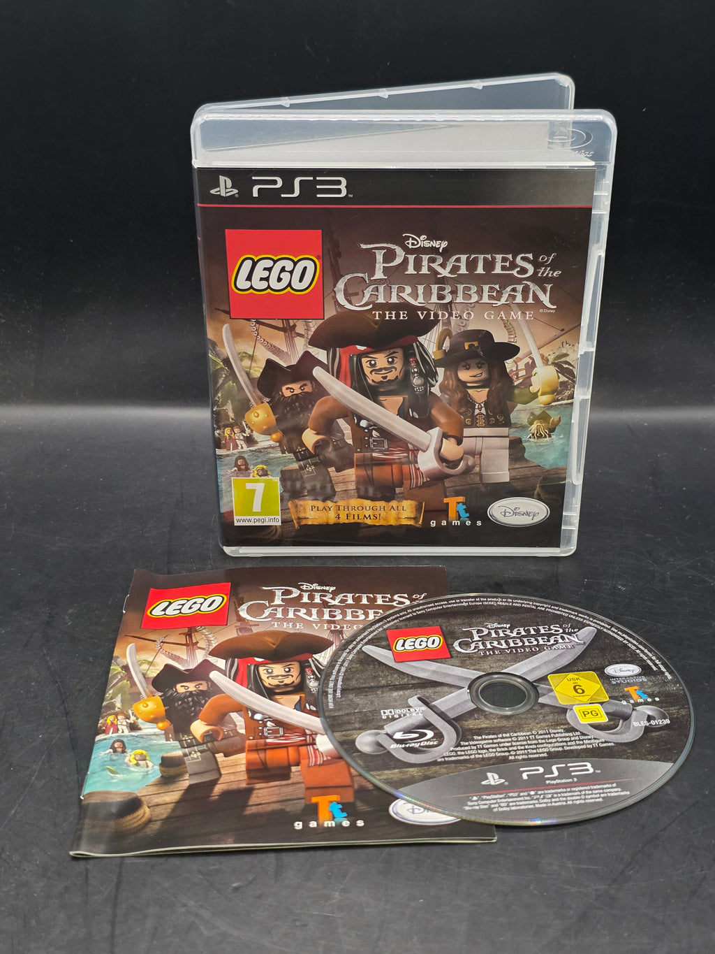 Lego Pirates Of The Caribbean PS3 Game PAL