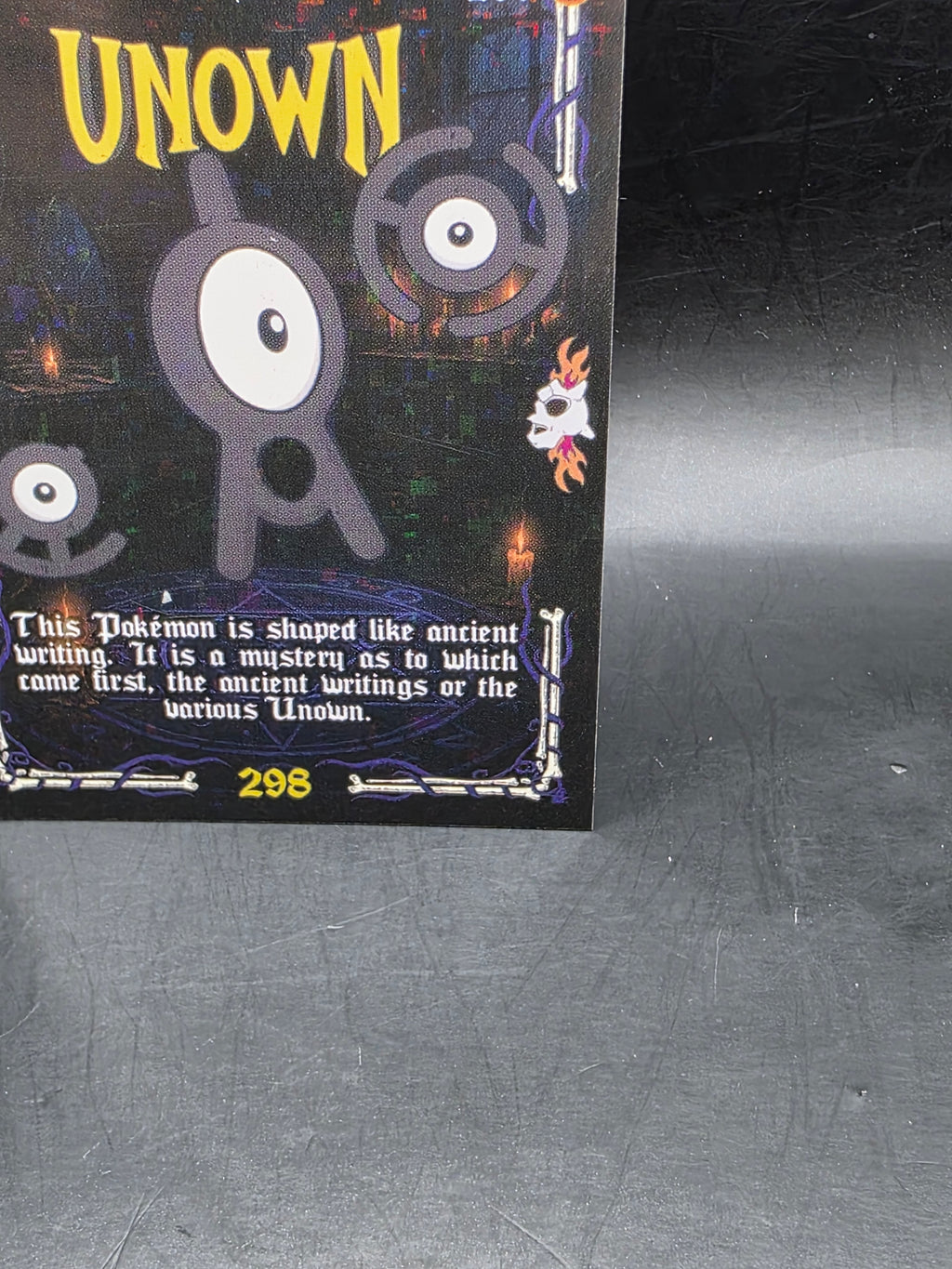 UNOWN - POKEMON PRISMA HALLOWEEN RARE CCG HOLO LP
